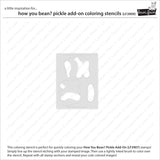 LAWN FAWN: How You Bean? | Pickle Add-on | Stamp, Die & Stencil Bundle