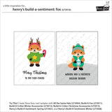 LAWN FAWN: Henry's Build a Sentiment | Fox | Stamp