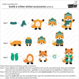 LAWN FAWN: Build A Critter Winter Accessories | Lawn Cuts Die