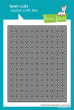 LAWN FAWN: Backdrop Quilted Diamond | Lawn Cuts Die