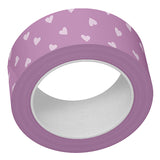 LAWN FAWN: Washi Tape | Purple Tiny Hearts