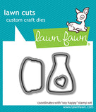 LAWN FAWN: Soy Happy | Stamp, Die and Stencils Bundle