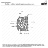 LAWN FAWN: Build A Critter Valentine Accessories | Lawn Cuts Die