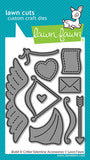 LAWN FAWN: Build A Critter Valentine Accessories | Lawn Cuts Die