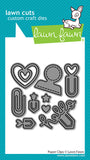 LAWN FAWN: Paper Clips | Lawn Cuts Die