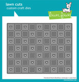 LAWN FAWN: Checkerd Hearts Backdrop | Landscape | Lawn Cuts Die