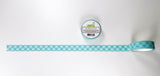 LAWN FAWN: Washi Tape | Aqua Gingham