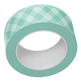 LAWN FAWN: Washi Tape | Aqua Gingham