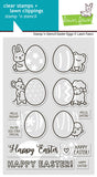 LAWN FAWN: Stamp and Stencil Easter Eggs | Stamp, Die and Stencils Bundle