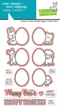 LAWN FAWN: Stamp and Stencil Easter Eggs | Stamp, Die and Stencils Bundle