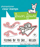 LAWN FAWN: Have A Mice Flight | Stamp, Die and Stencils Bundle