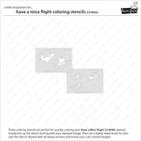 LAWN FAWN: Coloring Stencils | Have A Mice Flight