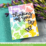 LAWN FAWN: Stencils | Butterfly Background