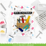 LAWN FAWN: Stamp | Henry's Build A Sentiment | Tools