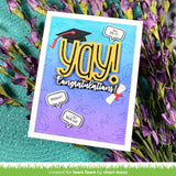 LAWN FAWN: Tiny Sentiments Graduation | Stamp & Die Bundle