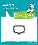 LAWN FAWN: Tiny Sentiments Graduation | Stamp & Die Bundle