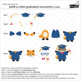 LAWN FAWN: Lawn Cuts Die | Build A Critter | Graduation Accessories