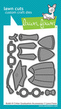 LAWN FAWN: Lawn Cuts Die | Build A Critter | Graduation Accessories