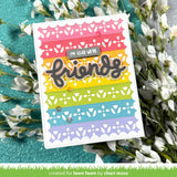 LAWN FAWN: Lawn Cuts Die | Folksy Tulip Border