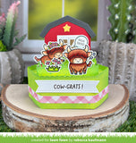 LAWN FAWN: Stamp, Die and Stencils Bundle | Highland Cows