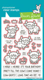 LAWN FAWN: Stamp, Die and Stencils Bundle | Highland Cows