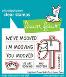 LAWN FAWN: Lawn Cuts Die | Highland Cows Add-on