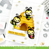LAWN FAWN: Stamp |  Henry's Build a Sentiment | Honey Bee