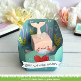 LAWN FAWN: Lawn Cuts Die | Tiny Gift Box Whale & Dolphin Add-on
