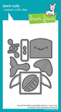 LAWN FAWN: Lawn Cuts Die | Tiny Gift Box Whale & Dolphin Add-on