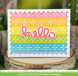 LAWN FAWN: Lawn Cuts Die | Folksy Petal Border