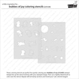 LAWN FAWN: Coloring Stencils | Bubbles Of Joy