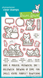 LAWN FAWN: Stamp, Die and Stencils Bundle | Hocus Purr-cus!