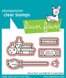 LAWN FAWN: Stamp, Die and Stencils Bundle | Hocus Purr-cus!  Add-on