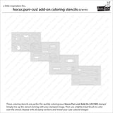 LAWN FAWN: Stamp, Die and Stencils Bundle | Hocus Purr-cus!  Add-on