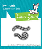 LAWN FAWN: Lawn Cuts Die | I Like Cute Moths Add-ons