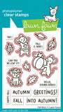 LAWN FAWN: Stamp, Die and Stencils Bundle | Fall Mice