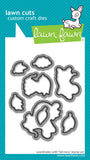 LAWN FAWN: Stamp, Die and Stencils Bundle | Fall Mice