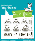 LAWN FAWN: Stamp, Die and Stencils Bundle | All The Witch Hats
