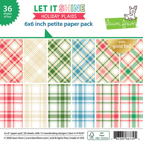 LAWN FAWN: Petite Paper Pack | Let It Shine