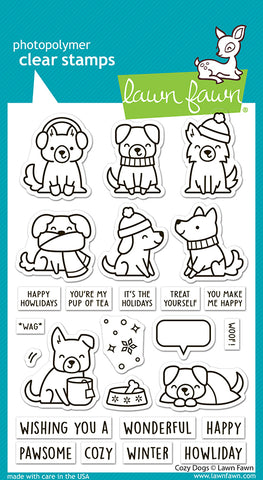 LAWN FAWN: Stamp |  Cozy Dogs