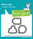 LAWN FAWN: Lawn Cuts Die |  Cozy Dogs Christmas Add-on