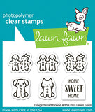LAWN FAWN: Stamp |  Gingerbread House Add-on