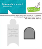 LAWN FAWN: Die & Template Bundle | Reveal Wheel Gingerbread House Drop Down