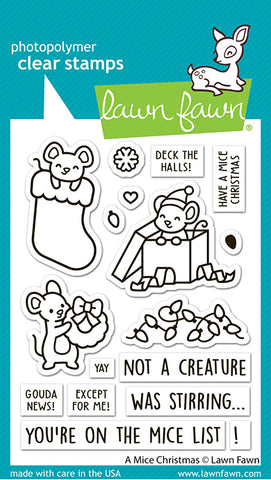 LAWN FAWN: Stamp |  A Mice Christmas