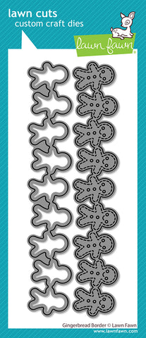 LAWN FAWN: Lawn Cuts Die | Gingerbread | Border