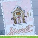 LAWN FAWN: Lawn Cuts Die | Scripty Sweet | Outline