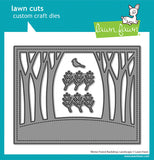 LAWN FAWN: Lawn Cuts Dies | Winter Forest Backdrop | Landscape