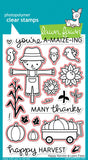 LAWN FAWN: Happy Harvest | Stamp, Coloring Stencil & Die Bundle [PRE-ORDER]