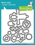 LAWN FAWN: Happy Harvest | Stamp, Coloring Stencil & Die Bundle [PRE-ORDER]