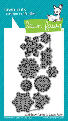 LAWN FAWN: Mini Snowflakes | Lawn Cuts Die